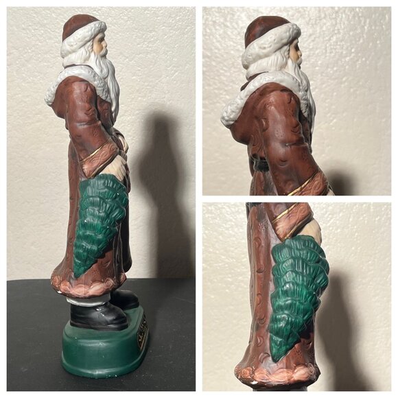Vintage Grandeur1801 Ireland Santa Figurine Santa's of the World 14" Ceramic - Picture 12 of 16